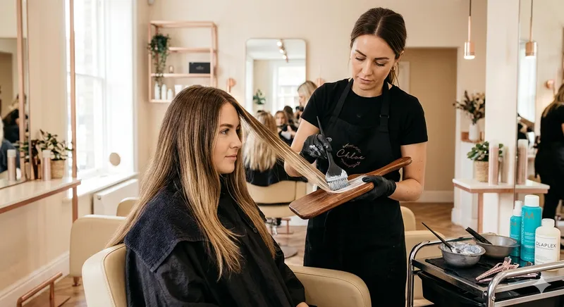 Técnica de coloração balayage